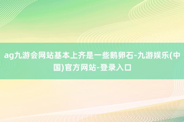 ag九游会网站基本上齐是一些鹅卵石-九游娱乐(中国)官方网站-登录入口