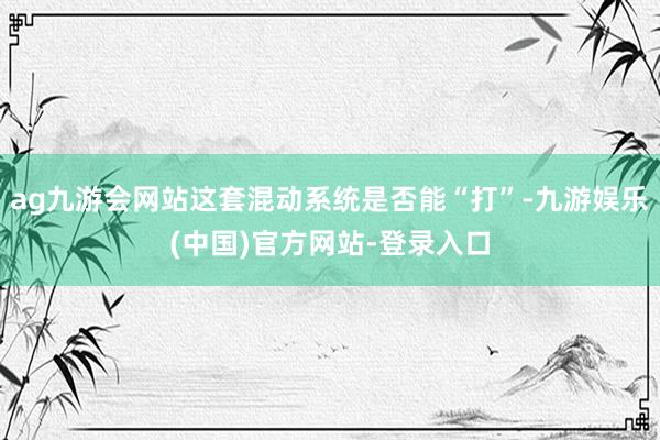 ag九游会网站这套混动系统是否能“打”-九游娱乐(中国)官方网站-登录入口