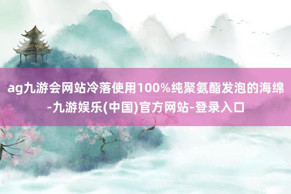 ag九游会网站冷落使用100%纯聚氨酯发泡的海绵-九游娱乐(中国)官方网站-登录入口